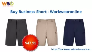 Buy Business Short - Workwearonline
