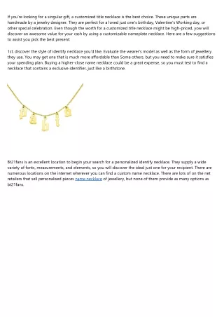 if you re looking for a singular gift