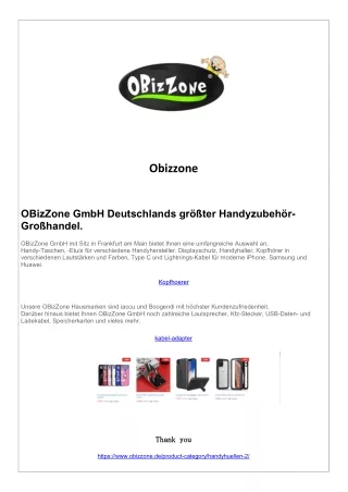 obizzone