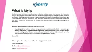 what is my ip