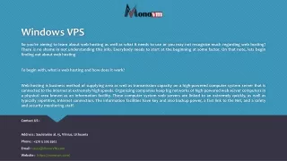windows vps