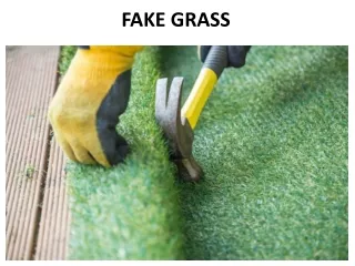 fake grass