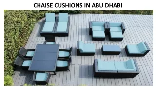 chaise cushions in abu dhabi