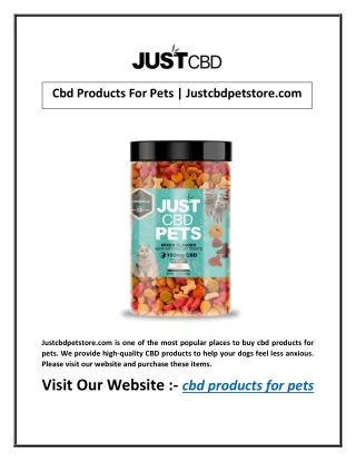 cbd products for pets justcbdpetstore com