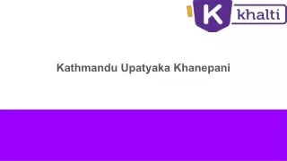 Kathmandu Upatyaka khanepani