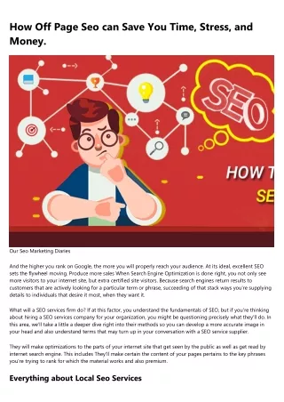 Excitement About Seo Specialist