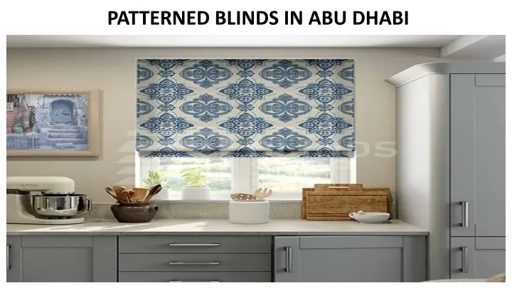 patterned blinds in abu dhabi