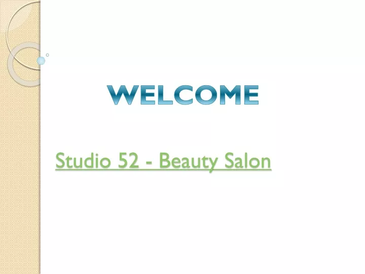 studio 52 beauty salon