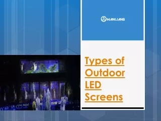 Types of Outdoor LED Screens