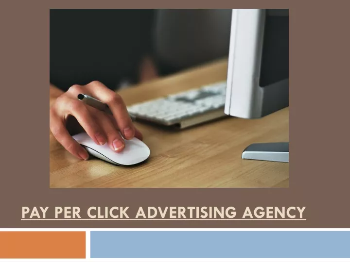 pay per click advertising agency