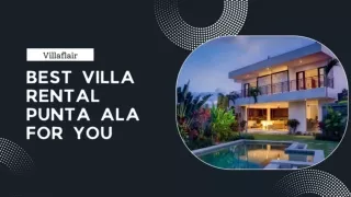 How to Pick the Best villa rental Punta Ala for You