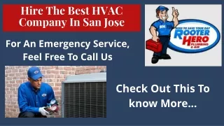 Hire The Best HVAC Company In San Jose
