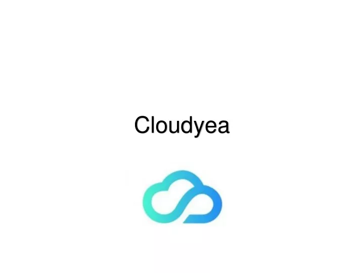 cloudyea