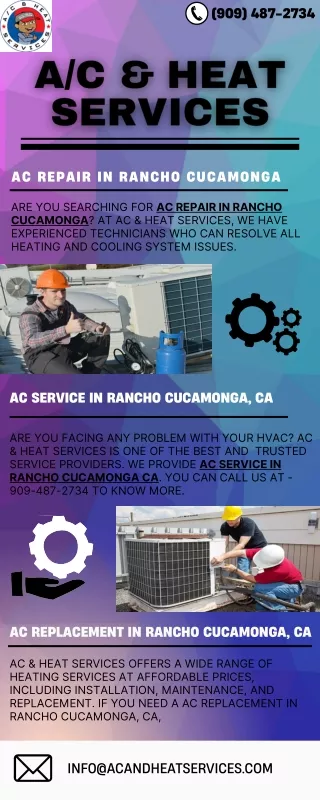 AC Replacement in Rancho Cucamonga, CA