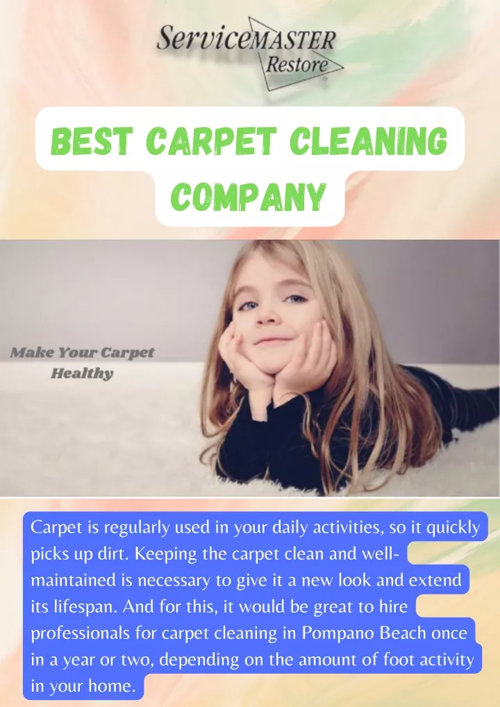 best carpet cleaning company