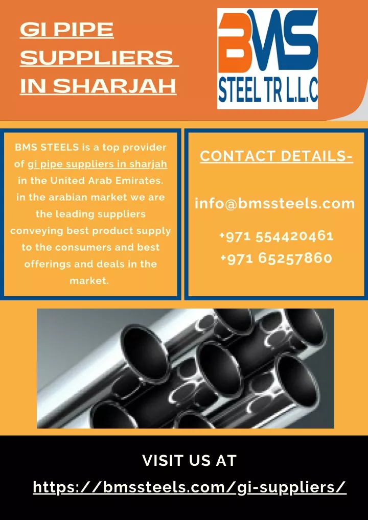 gi pipe suppliers in sharjah