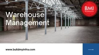 Warehouse Management System