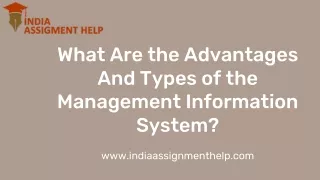 what are the advantages and types