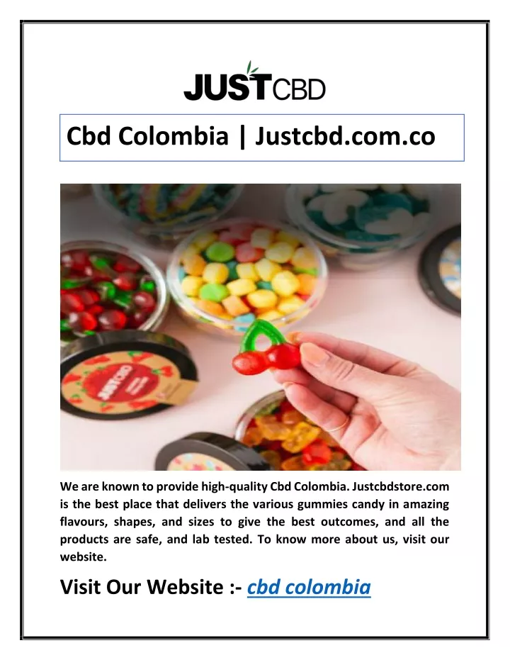 cbd colombia justcbd com co