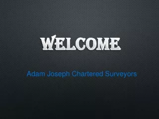 welcome