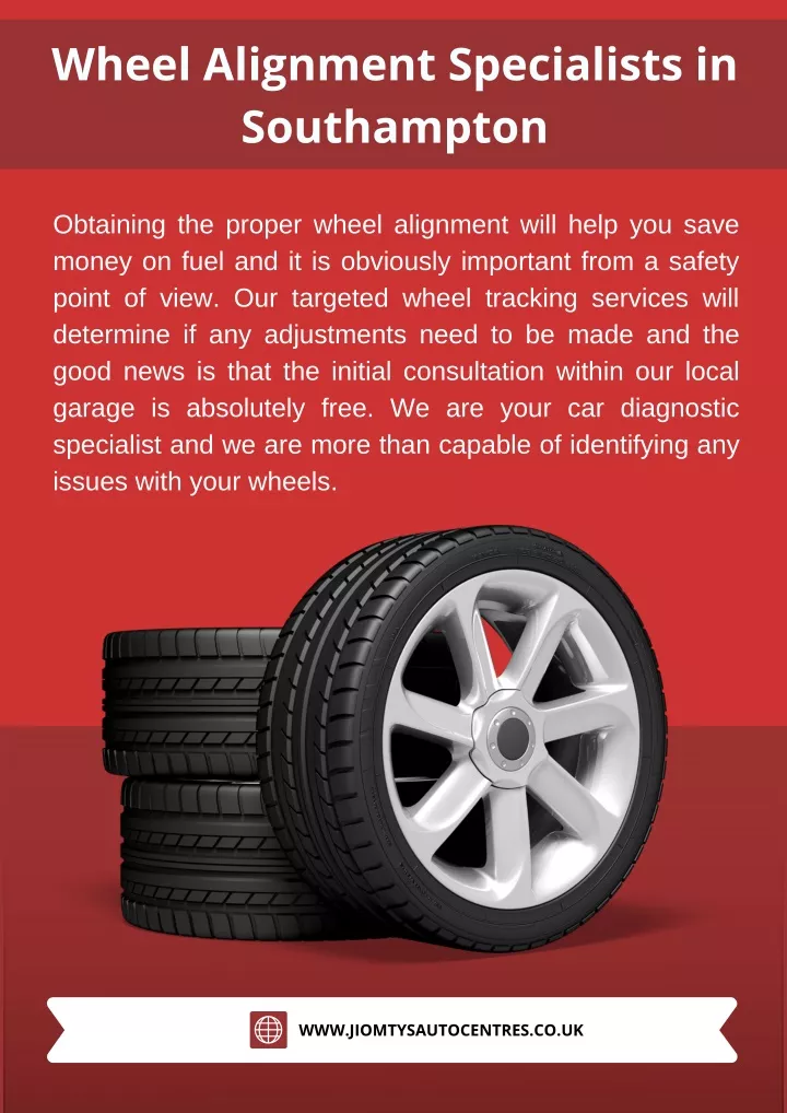wheel alignment specialists in southampton