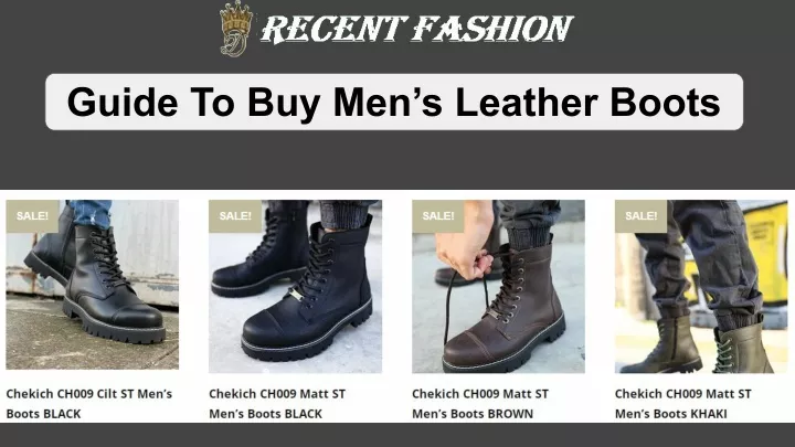 guide to buy men s leather boots