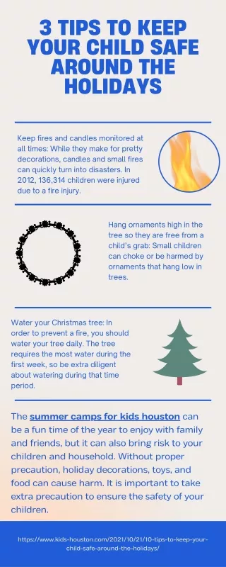 3 Tips to Keep Your Child Safe Around the Holidays