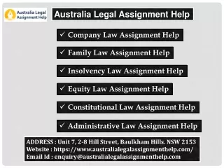 Constitutional Law assignment help