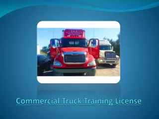 How Long It Take To Get Commercial Truck Training License