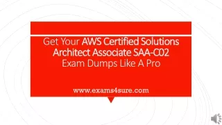 get your aws certified solutions architect associate saa c02 exam dumps like a pro