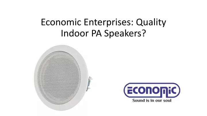 economic enterprises quality indoor pa speakers