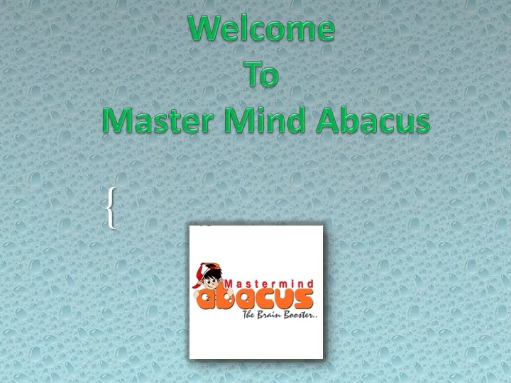 welcome to master mind abacus