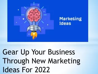 grow up your buissness through New marketing ideas for 2022