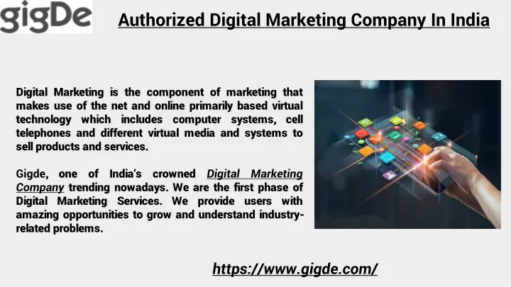 authorized digital marketing company in india
