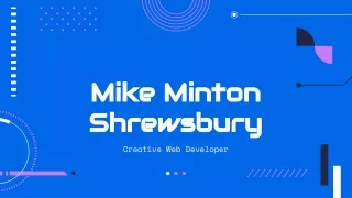 Mike Minton Shrewsbury-Creative Software Engineer in UK