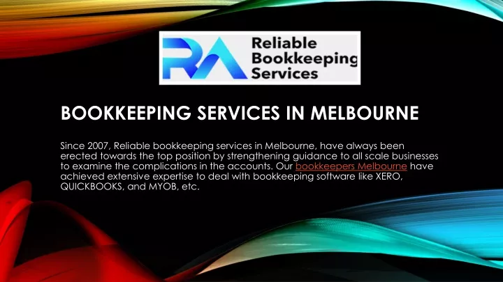 bookkeeping services in melbourne