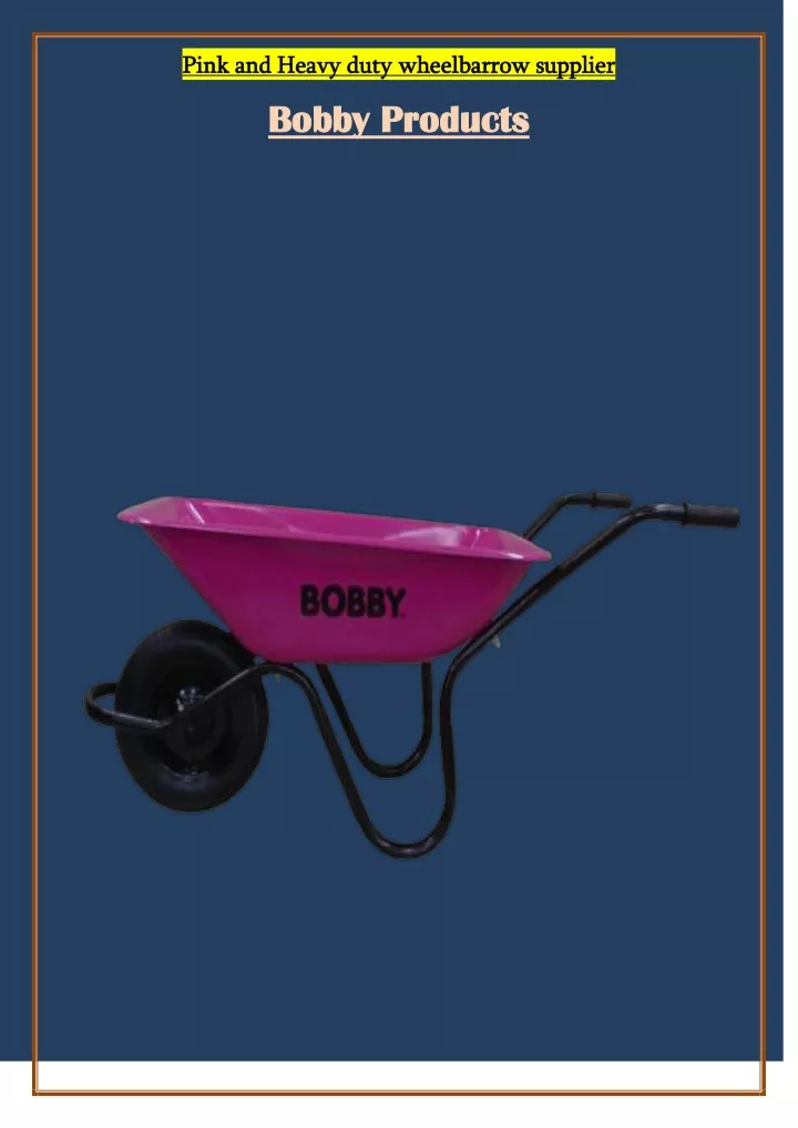 pink and heavy duty wheelbarrow supplier pink