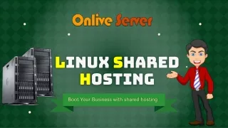 Buy Linux Shared Hosting for You & Your Business