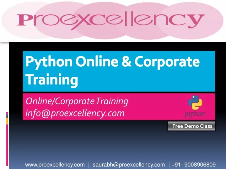 o nline corporate training info@proexcellency com