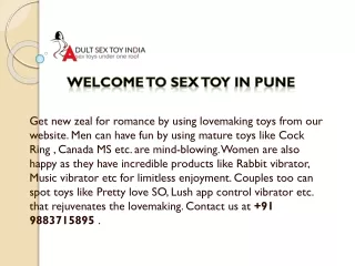 Sex Toys In Pune - Adultsextoyindia