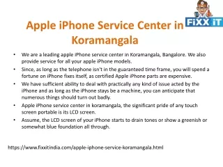 apple iphone service center in koramangala