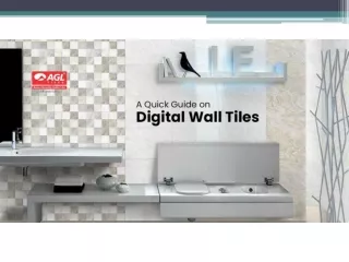 5 Things You Must Know About Digital Wall- AGL Tiles