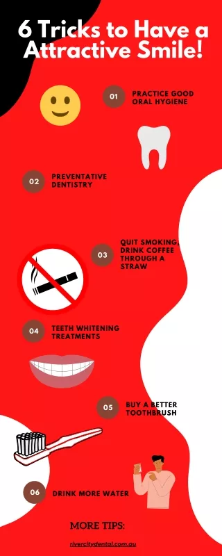 6 Tricks to Have a Attractive Smile