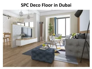 spc deco floor in dubai
