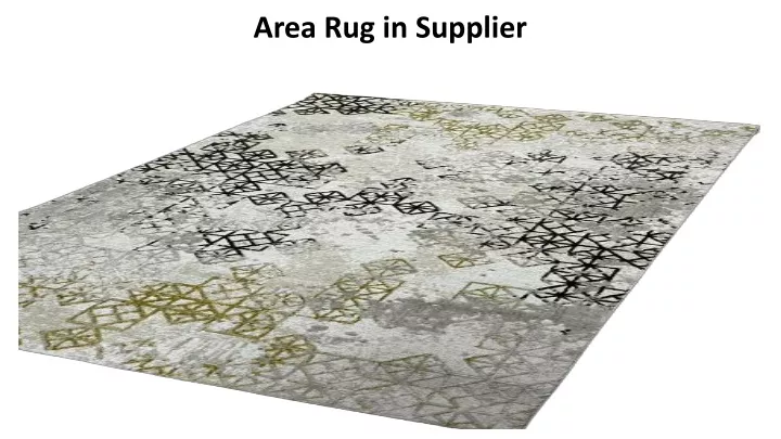 area rug in supplier