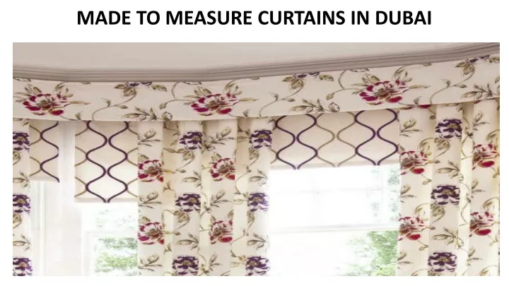 made to measure curtains in dubai