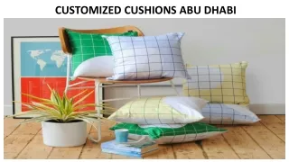 customized cushions abu dhabi
