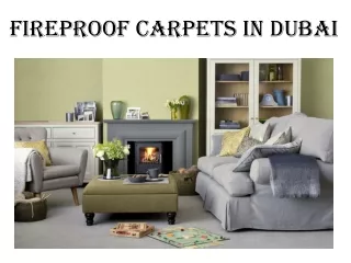 fireproof carpets in dubai