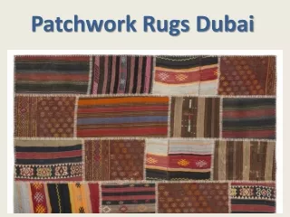 patchwork rugs dubai