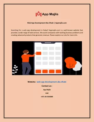 web app development abu dhabi appmajlis com
